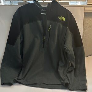 The North Face Men's Black and Dark Gray Performance Jacket